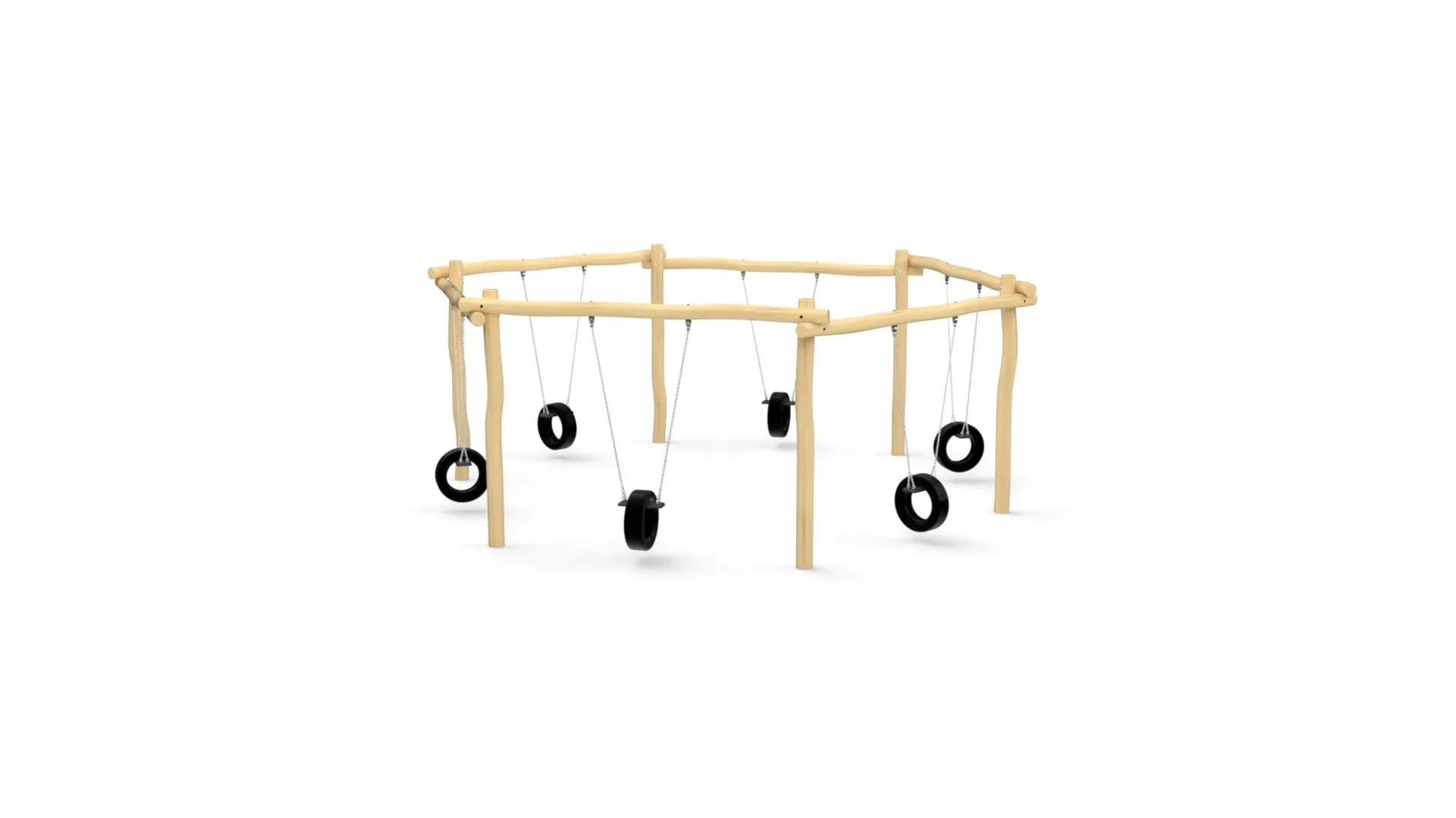 Robuste Spielgeräte aus Holz für öffentliche Einrichtungen kaufen