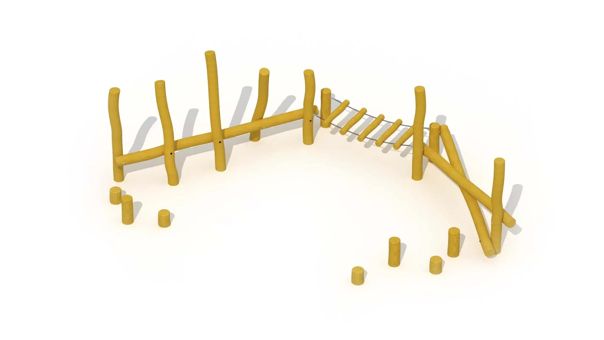 Robuste Spielgeräte aus Holz für öffentliche Einrichtungen kaufen