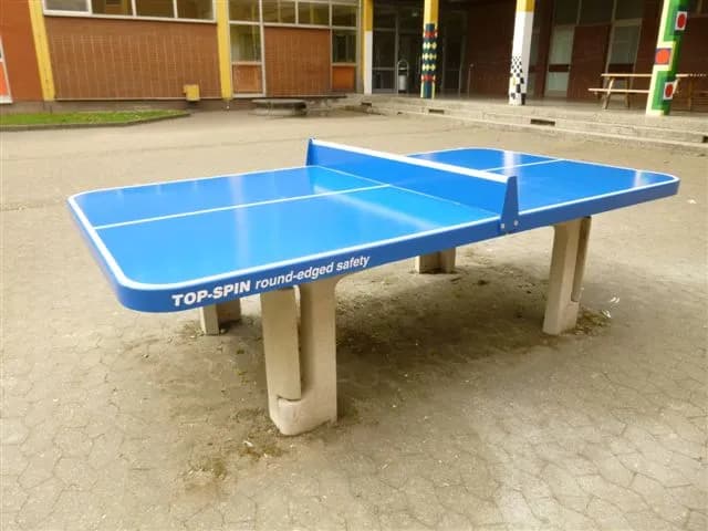 TOP-SPIN round-edged safety Tischtennisplattensanierung 6