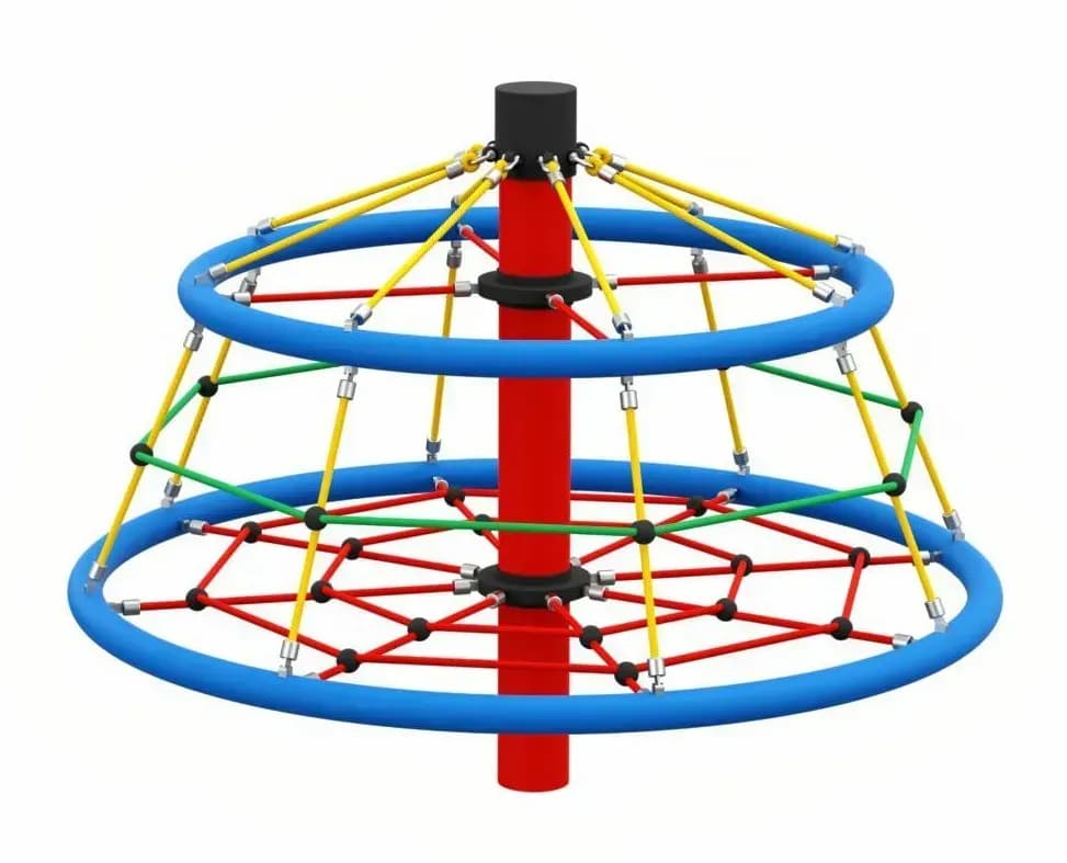 Individuelle drehbare Spielplatz-Klettertürme kaufen