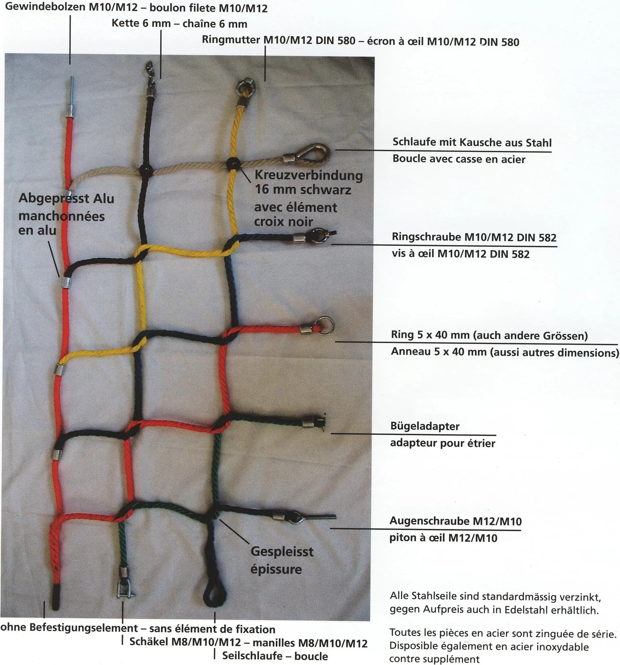 Kletternetze nach Maß für Spielplätze kaufen