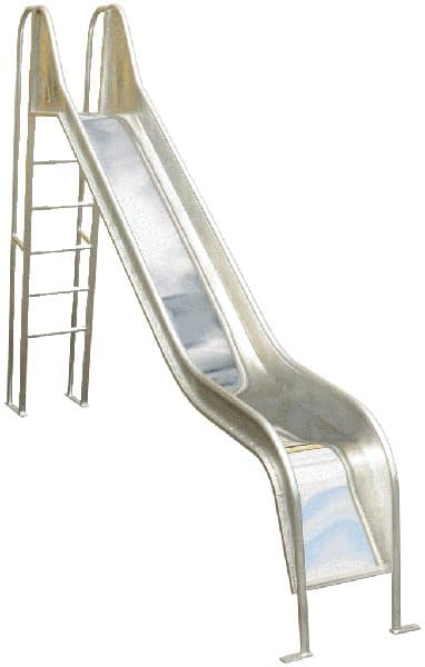 Spielplatzrutschen in vielen Längen, Ausführungen und Materialien
