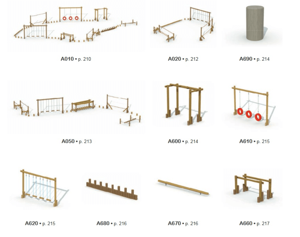 Motorikfördernde Balanciergeräte für den Spielplatz – sichere Outdoor-Elemente für Gleichgewicht & Bewegung