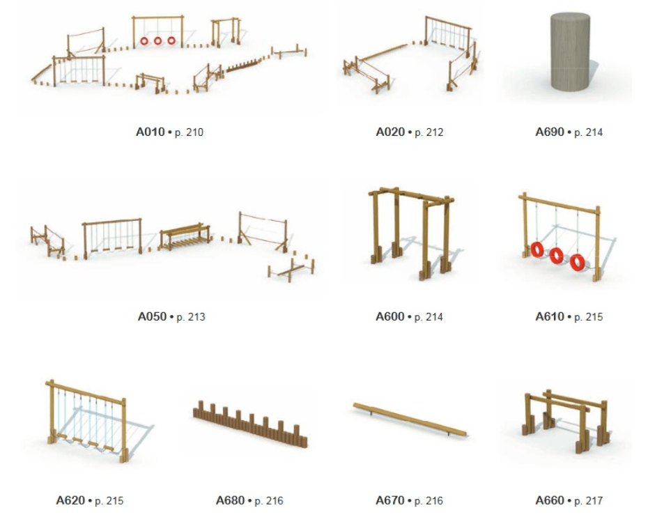 Motorikfördernde Balanciergeräte für den Spielplatz – sichere Outdoor-Elemente für Gleichgewicht & Bewegung